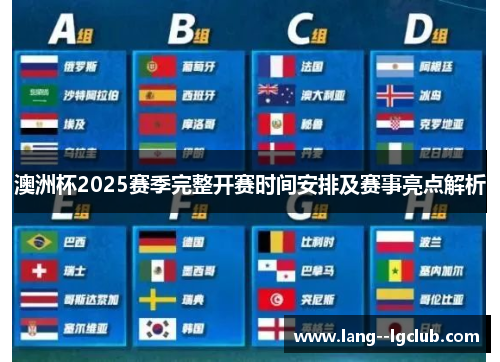 澳洲杯2025赛季完整开赛时间安排及赛事亮点解析 澳洲杯2025赛季完整开赛时间安排及赛事亮点解析